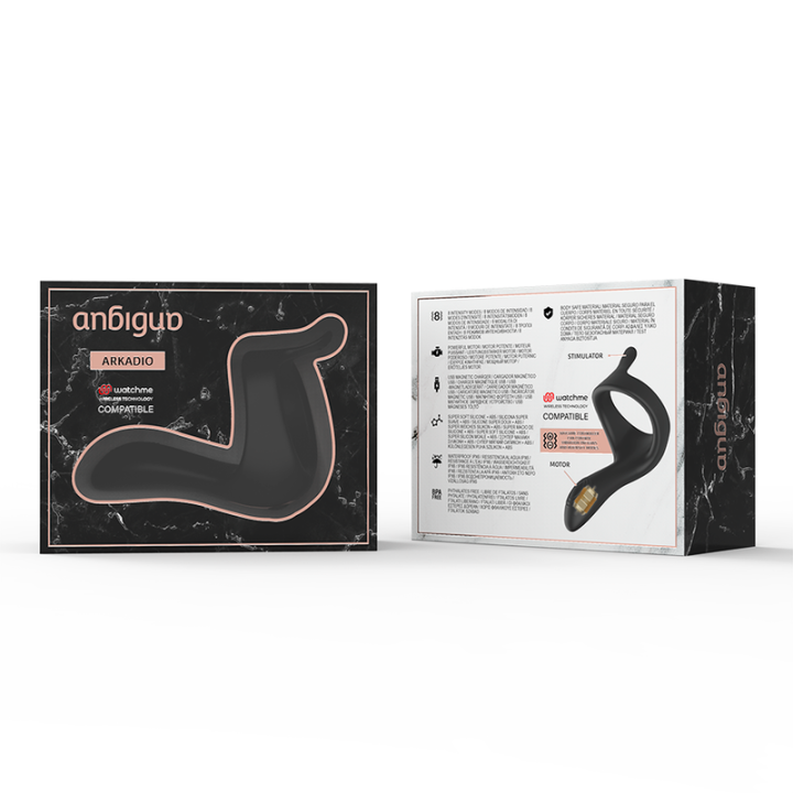 Arkadio Drüsen- und Dammstimulator, Kompatibel mit der Kabellosen Watchme-Technologie von anbiguo | Fesselliebe.de