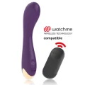 Hansel G-Punkt-Vibrator + Watchme-Fernbedienung von Treasure