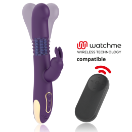 Bastian Rabbit Up & Down, Rotator & Vibrator Kompatibel mit Watchme Wireless Technology von Treasure | Fesselliebe.de