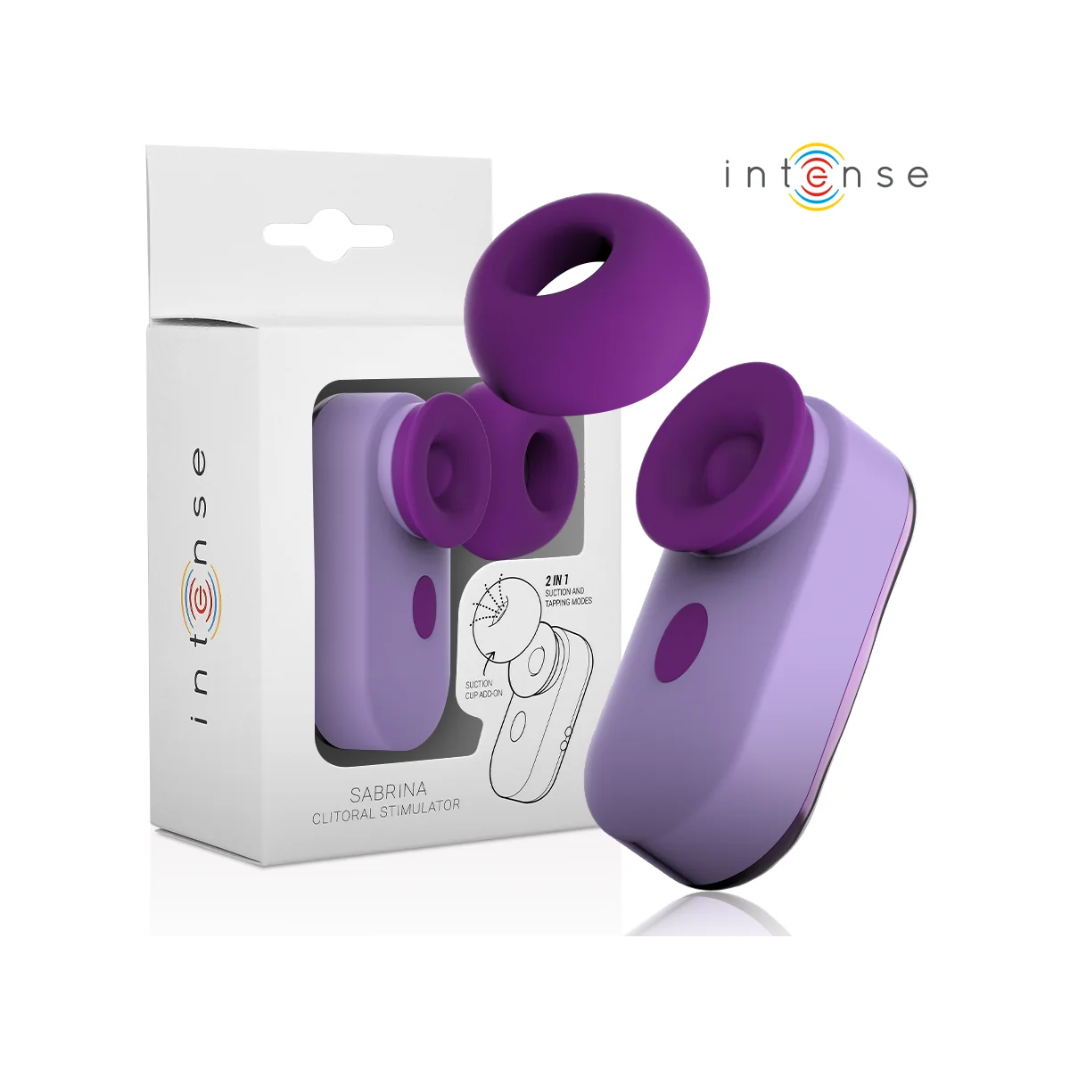 Sabrina Clit Stimulator Lila von Intense Fun | Fesselliebe.de