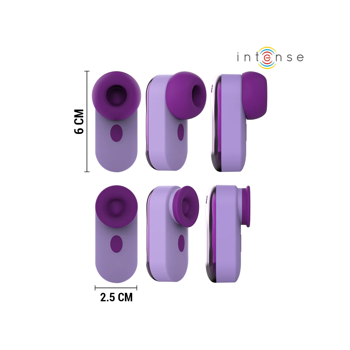 Sabrina Clit Stimulator Lila von Intense Fun | Fesselliebe.de