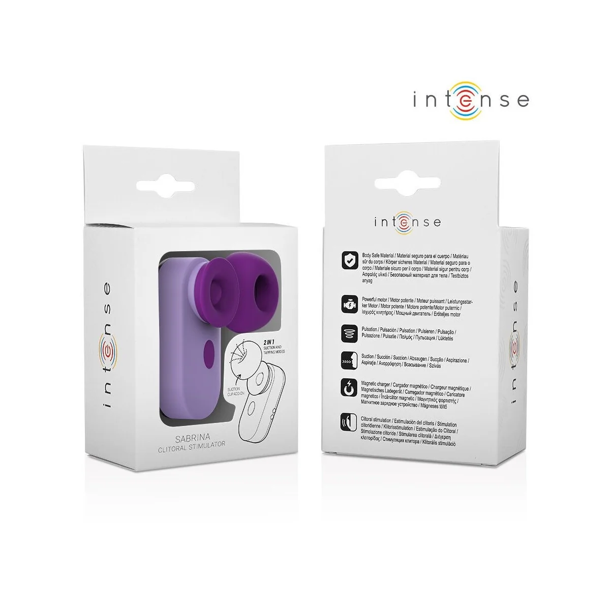 Sabrina Clit Stimulator Lila von Intense Fun | Fesselliebe.de
