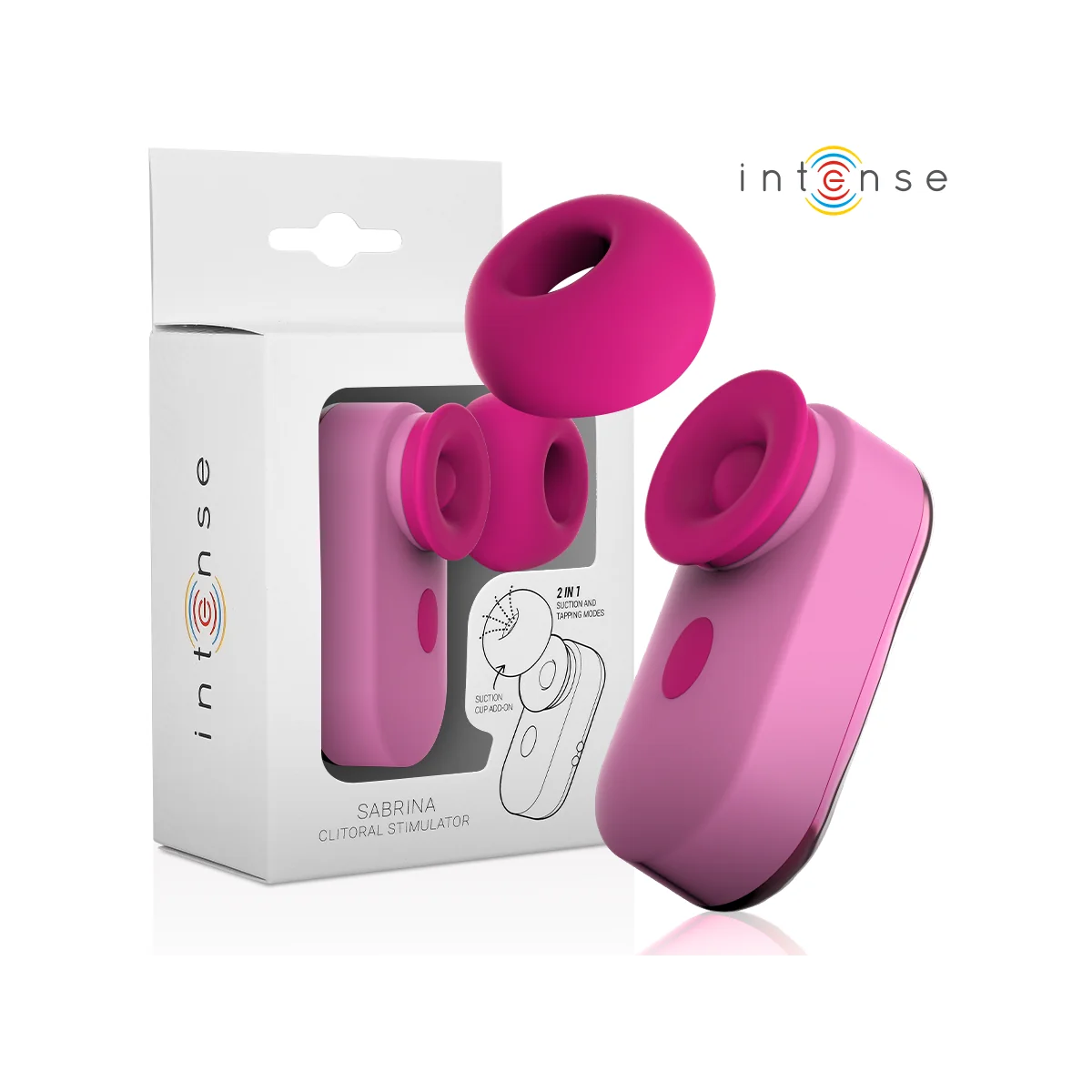 Sabrina Clit Stimulator Rosa von Intense Fun | Fesselliebe.de
