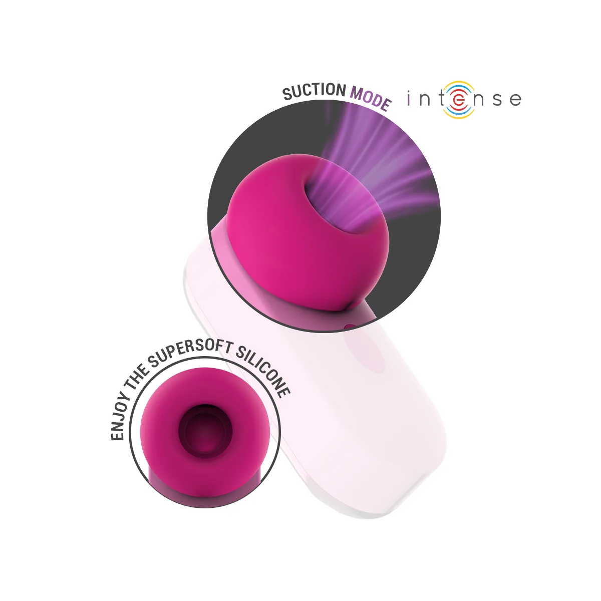 Sabrina Clit Stimulator Rosa von Intense Fun | Fesselliebe.de