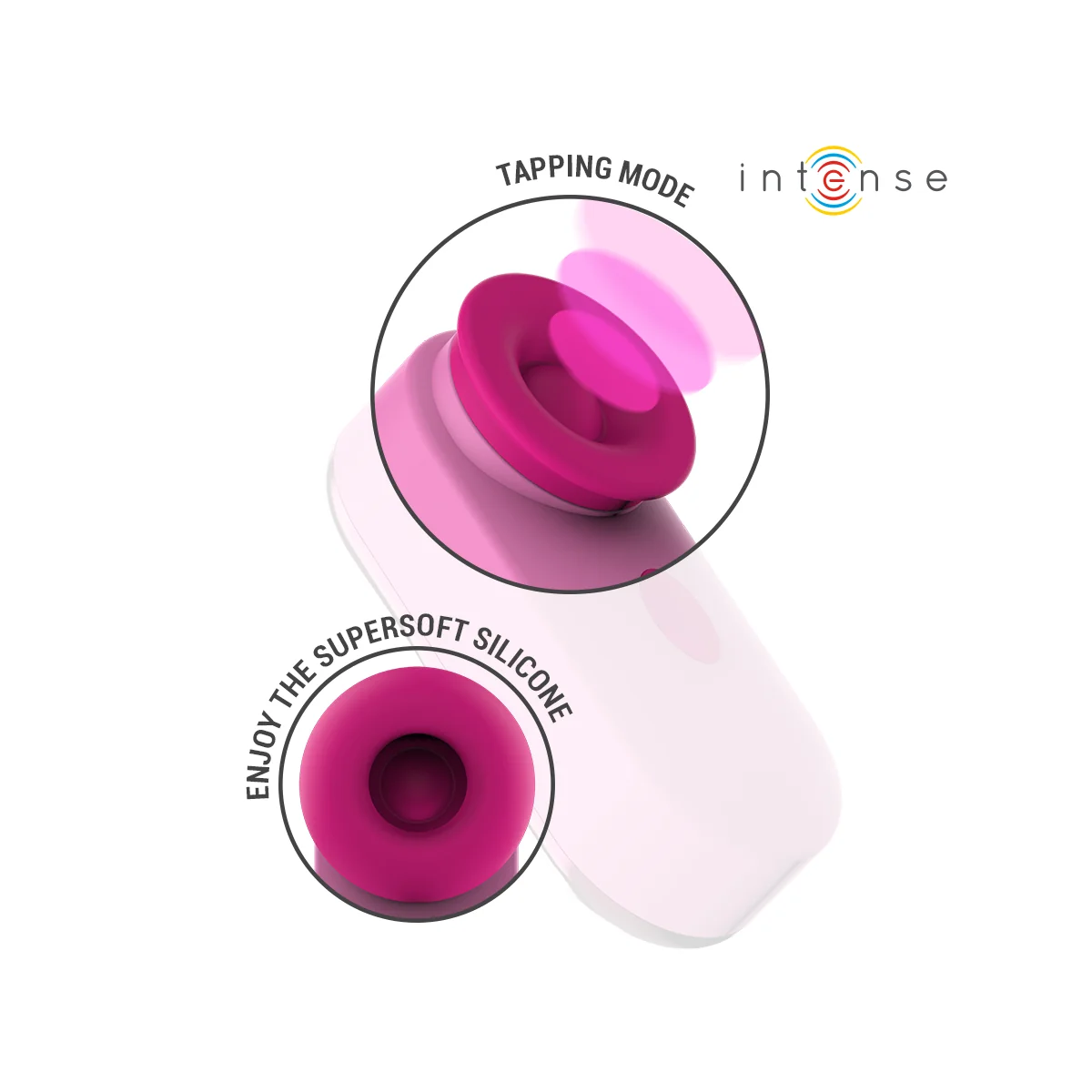 Sabrina Clit Stimulator Rosa von Intense Fun | Fesselliebe.de