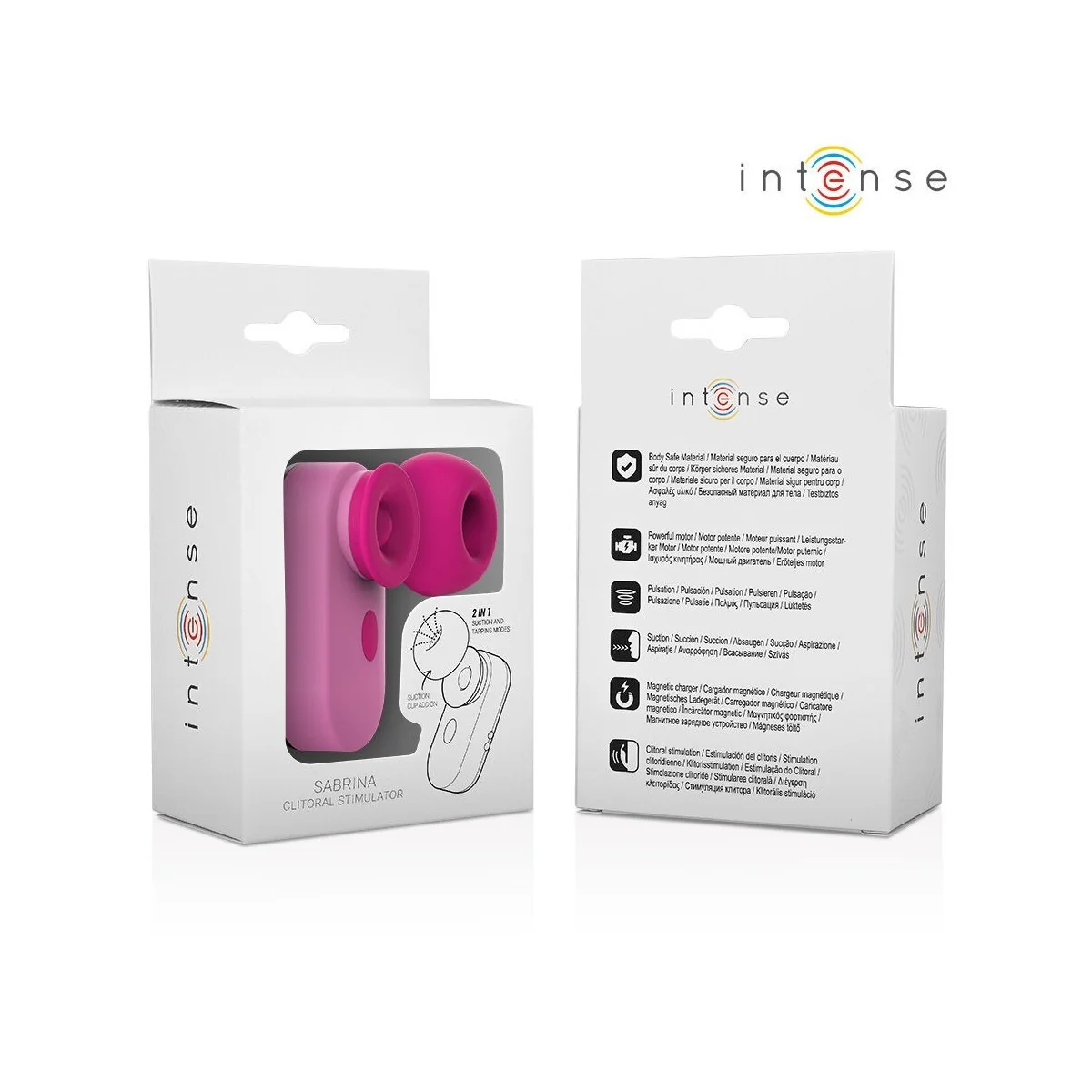 Sabrina Clit Stimulator Rosa von Intense Fun | Fesselliebe.de