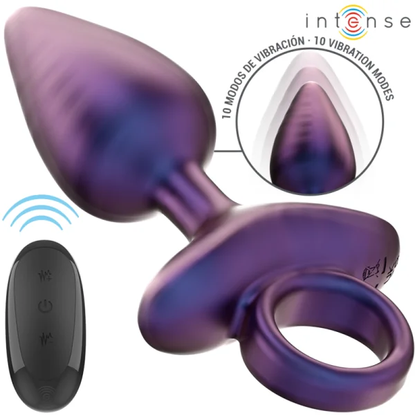 Michael Vibrierender Analstecker Modell 2 mit Fernbedienung von Intense Anal Toys | Fesselliebe.de