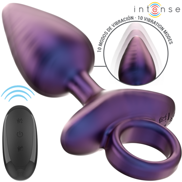 Michael Vibrierender Analstecker Modell 2 mit Fernbedienung von Intense Anal Toys | Fesselliebe.de