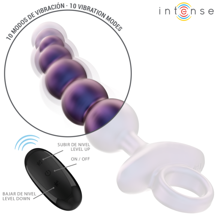 Tito Vibrierender Analstecker Modell 3 mit Fernbedienung von Intense Anal Toys | Fesselliebe.de