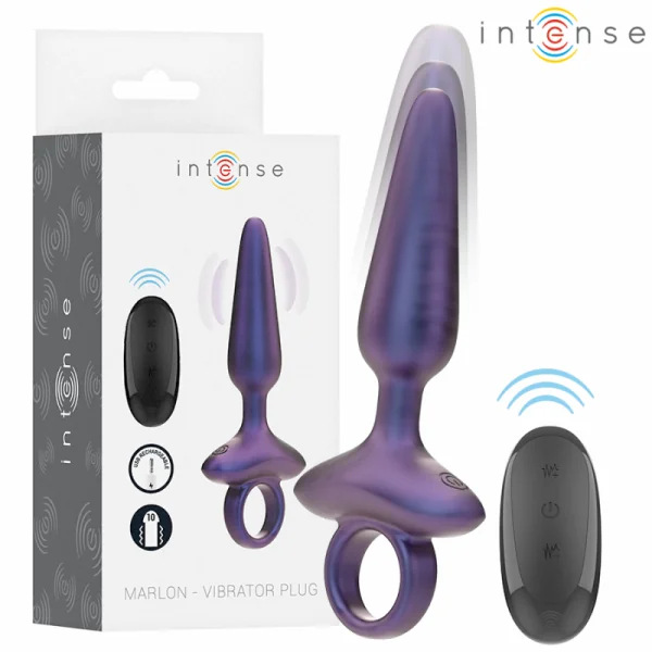 Marlon Vibrierender Analstecker Modell 4 mit Fernbedienung von Intense Anal Toys | Fesselliebe.de