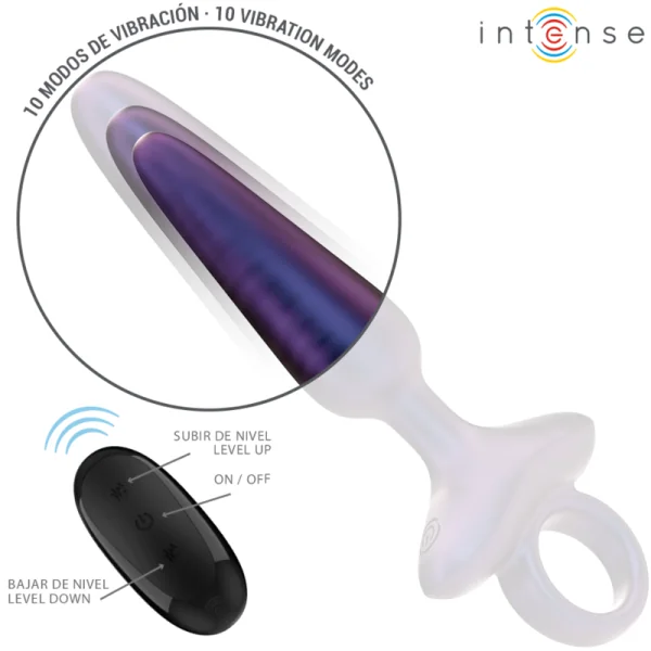 Marlon Vibrierender Analstecker Modell 4 mit Fernbedienung von Intense Anal Toys | Fesselliebe.de