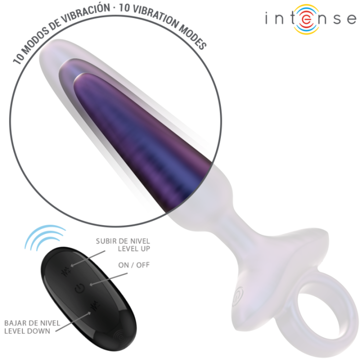 Marlon Vibrierender Analstecker Modell 4 mit Fernbedienung von Intense Anal Toys | Fesselliebe.de