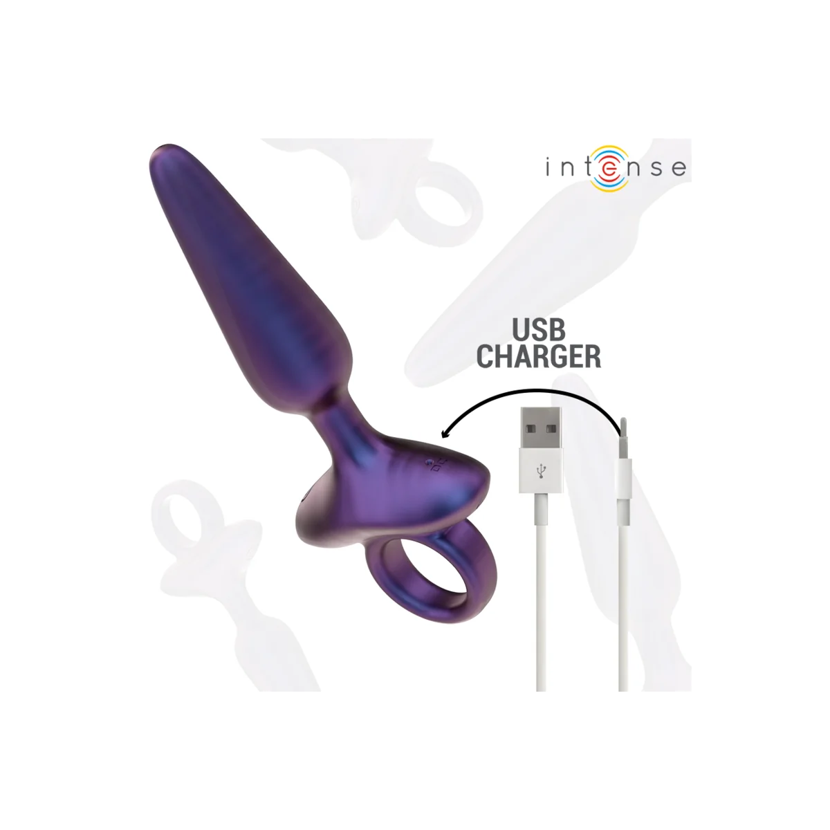 Marlon Vibrierender Analstecker Modell 4 mit Fernbedienung von Intense Anal Toys | Fesselliebe.de