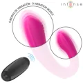 Janet Doppelter U-Förmiger Stimulator und Vibrator mit Fernbedienung Rosa von Intense Remote Control