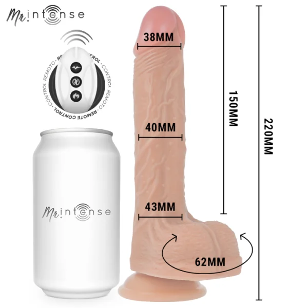 Baldwin Multifunktionsgerät mit Vibration, Auf- und Ab-Fernbedienung, 22 cm – oder – 4 cm von Mr, Intense | Fesselliebe.de