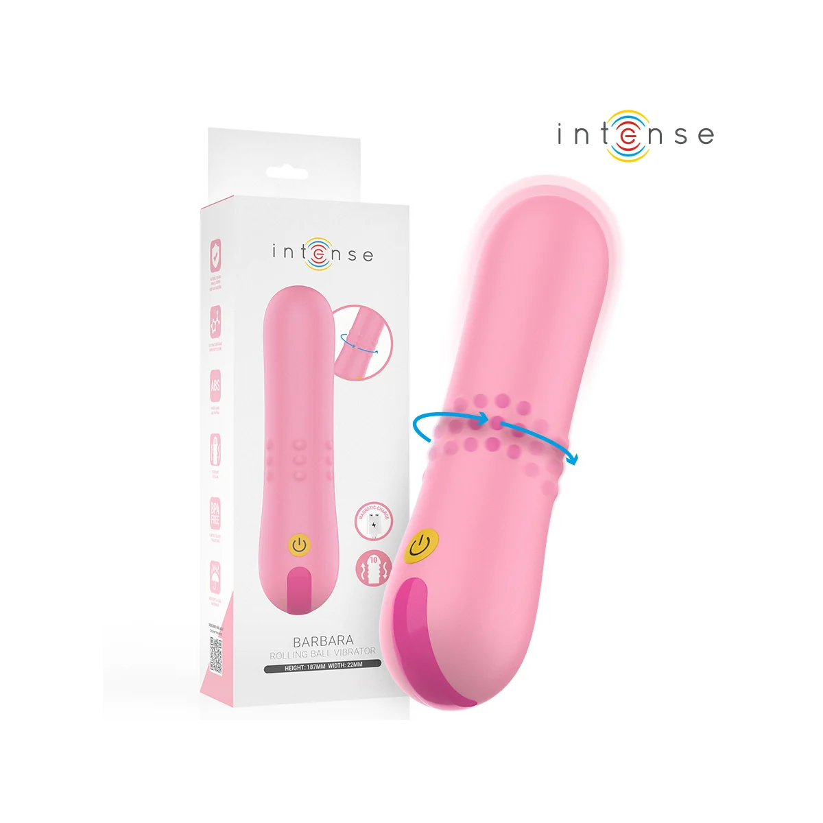 Barbara Rolling Ball Vibrator von Intense Fun | Fesselliebe.de