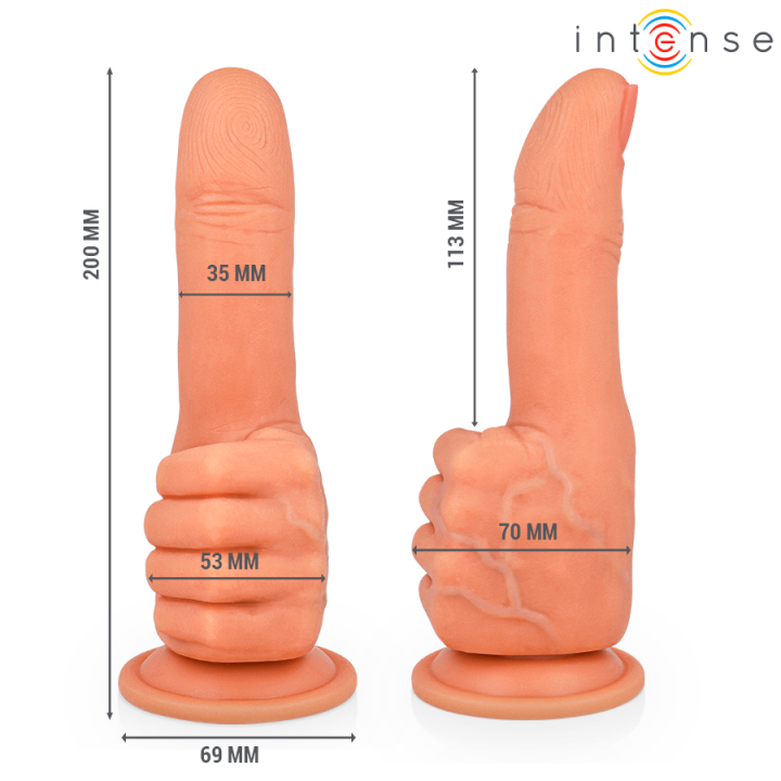Bender G-Spot Stimulator Flexible Hand 11,3 cm von Intense Fun | Fesselliebe.de