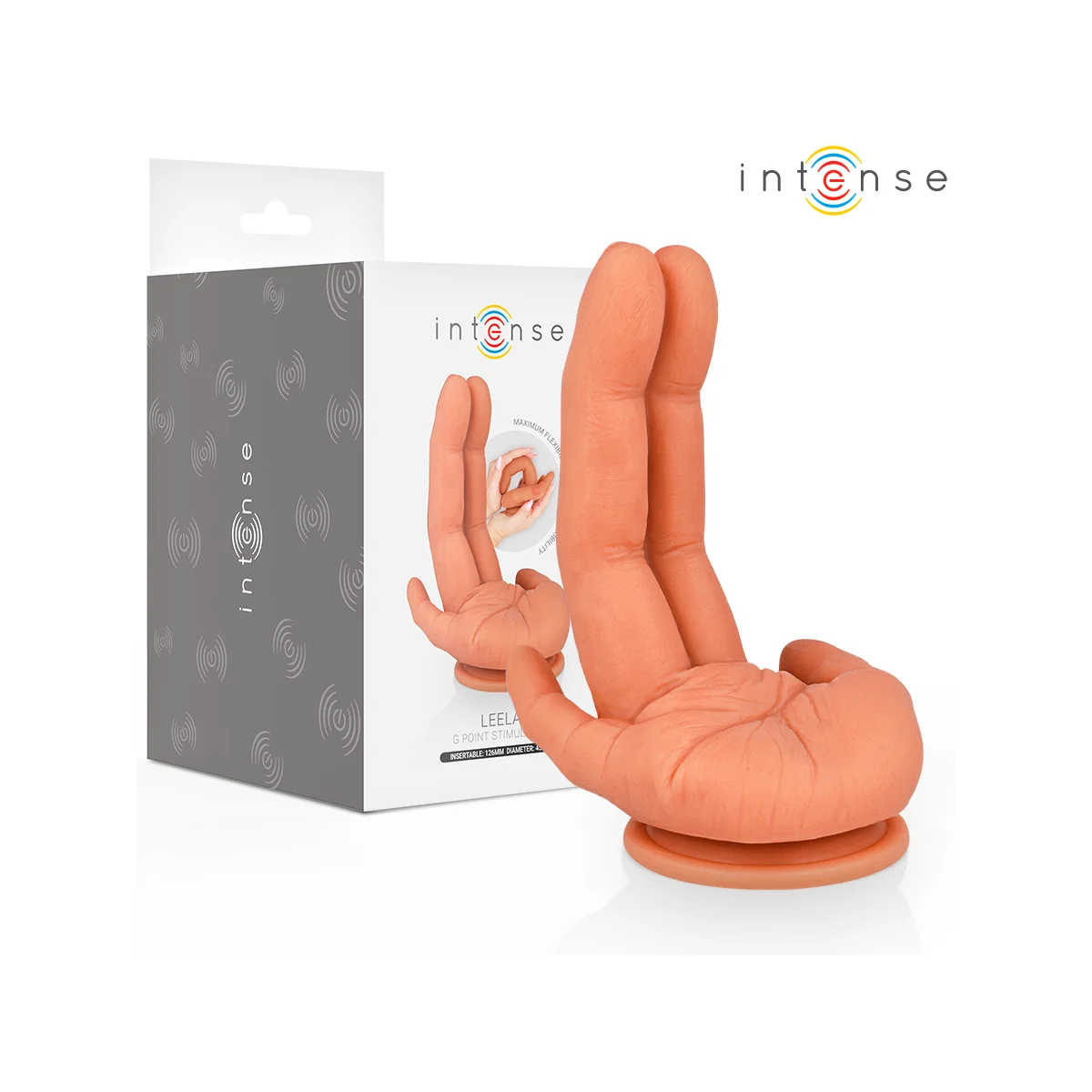 Leela G-Spot Stimulator Flexible Hand 12,6 cm von Intense Fun | Fesselliebe.de