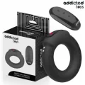 Vibrierender Cockring mit Wärmeeffekt und Fernbedienung von Addicted Toys