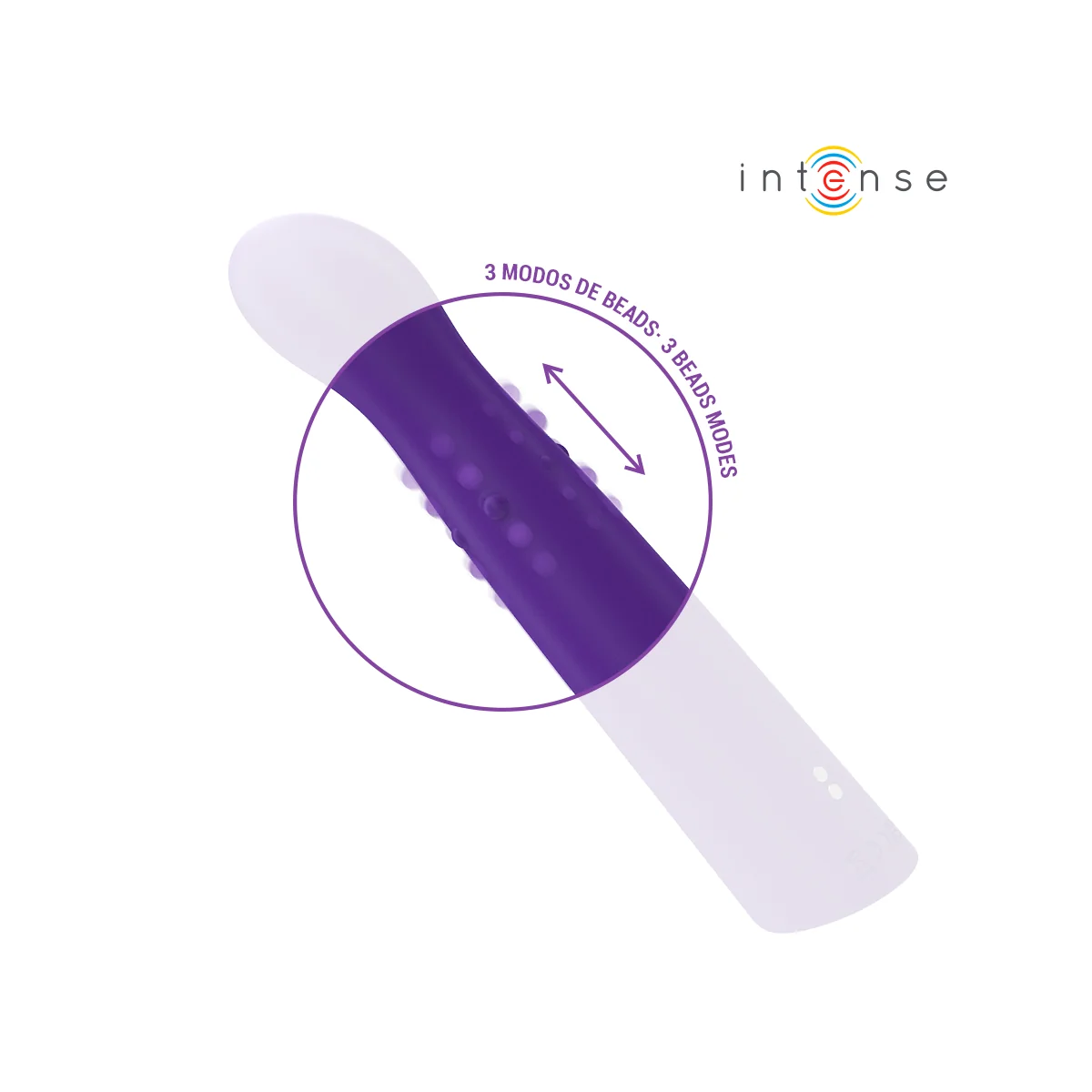Helena Beads Up & Down Wiggle Vibrator 13,5 cm von Intense Fun | Fesselliebe.de