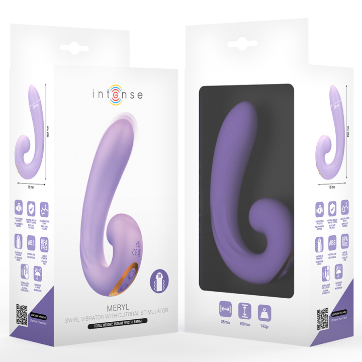 Meryl Doppelvibration Klitorisstimulator von Intense Fun | Fesselliebe.de