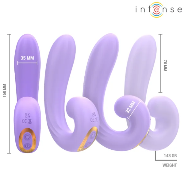Meryl Doppelvibration Klitorisstimulator von Intense Fun | Fesselliebe.de