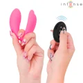 Julia Doppelvibrator-Klemmenstimulator mit Fernbedienung von Intense Remote Control