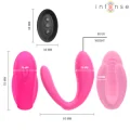 Julia Doppelvibrator-Klemmenstimulator mit Fernbedienung von Intense Remote Control