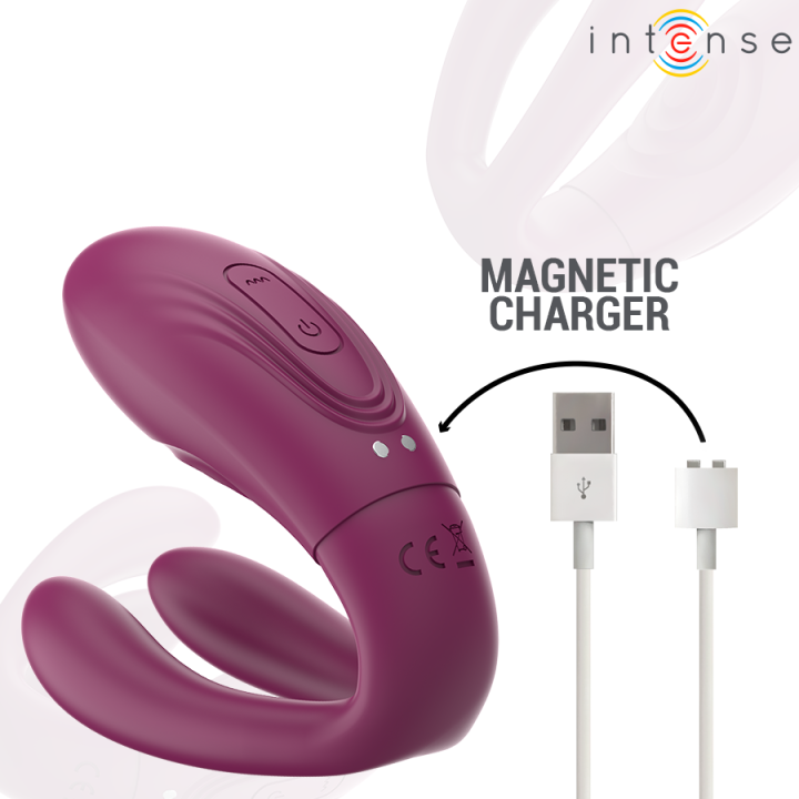 Sandra Klappe- und Vibrationsklemmstimulator mit Fernbedienung von Intense Couples Toys | Fesselliebe.de