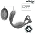 Doppelter Prostatik-Cockring mit Fernbedienung von Addicted Toys