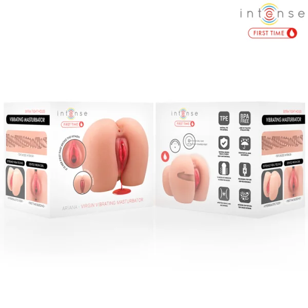 Ariana Virgin Vibrator-Masturbator mit Blutung von Intense First Time | Fesselliebe.de