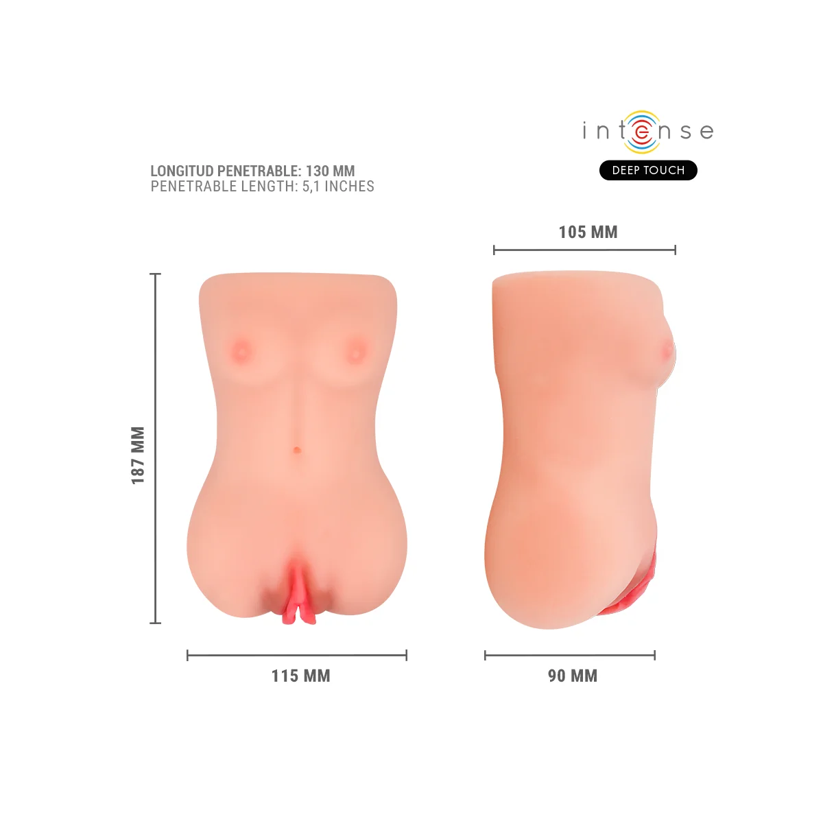 Catherine Vibrator & Saugmasturbator mit Stimme von Intense Deep Touch | Fesselliebe.de