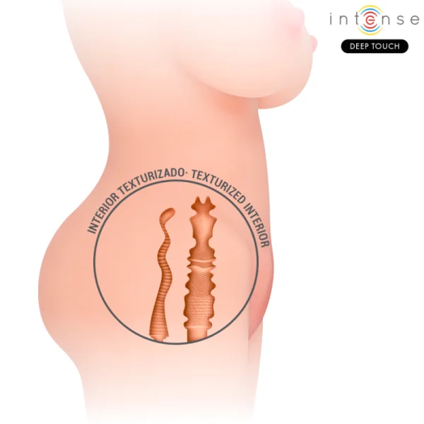 Jesse Torso Doppelter Vagina- & Anusammenbauer von Intense Deep Touch | Fesselliebe.de