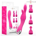 Cher Vibrator mit 20 Muster und Austauschbaren aufsätzen von Intense High Tech