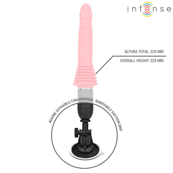 Cynthia mit Fernbedienungs-Stossvibrator mit Wärmefunktion von Intense Fun | Fesselliebe.de