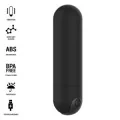 Karen Mini Wiederaufladbarer Vibrationskugel Schwarz von Intense Fun Toys