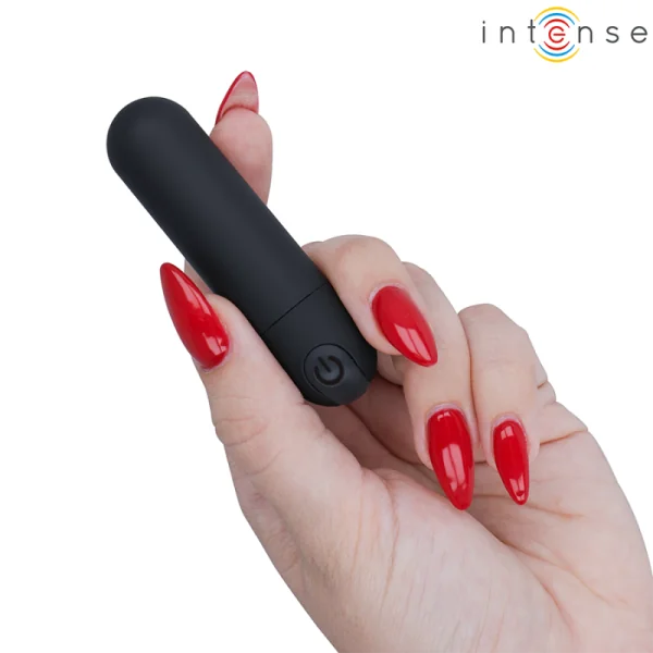 Karen Mini wiederaufladbarer Vibrationskugel Schwarz von Intense Fun | Fesselliebe.de