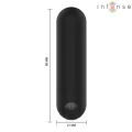 Karen Mini Wiederaufladbarer Vibrationskugel Schwarz von Intense Fun Toys