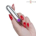 Karen Mini Wiederaufladbarer Vibrationskugel Silber von Intense Fun Toys