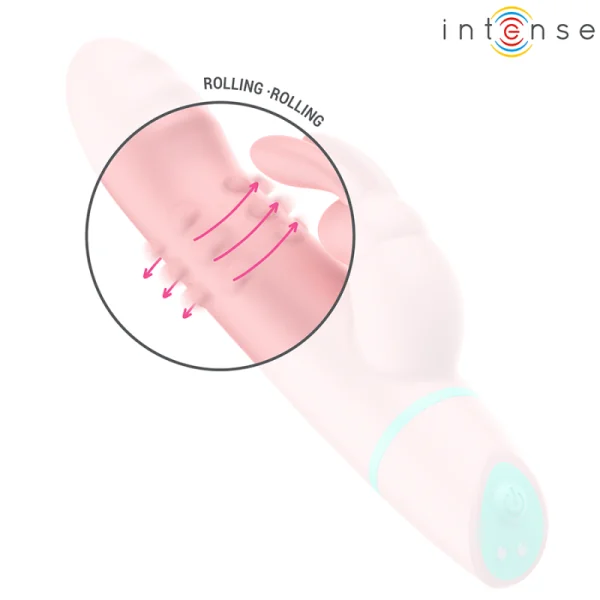 Alvin Kaninchenstimulator & Rollvibrator + Oszillierend von Intense High Tech