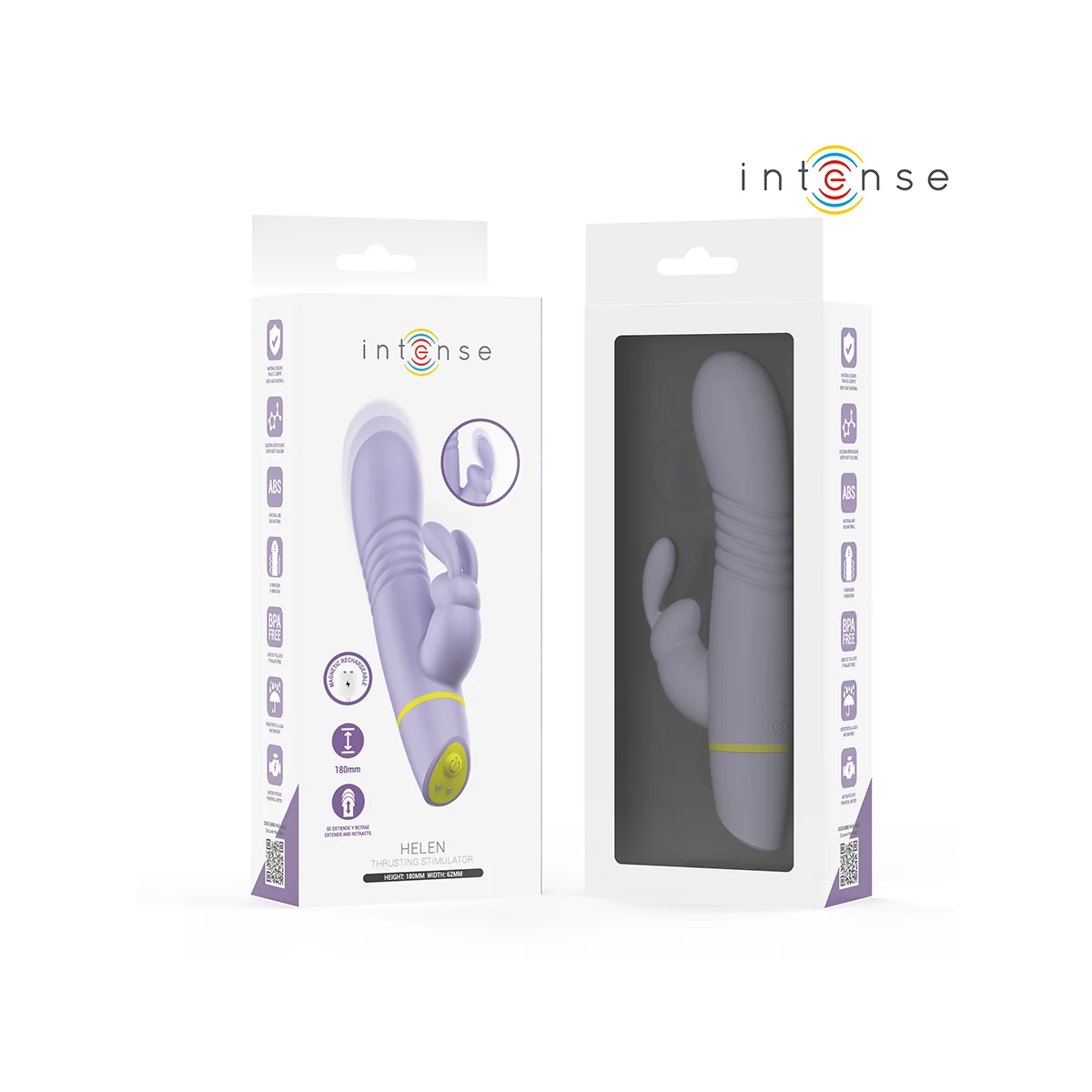 Helen Rabbit Stimulator & Stossvibrator von Intense High Tech
