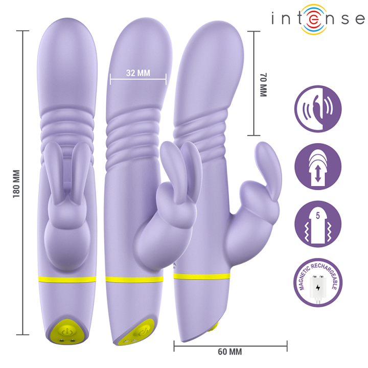 Helen Rabbit Stimulator & Stossvibrator von Intense High Tech