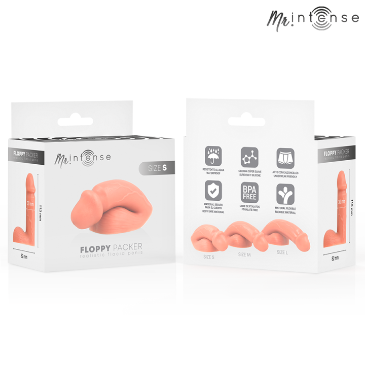 Mr Floppy Size S Realistic Packer von Mr. Intense Dildos