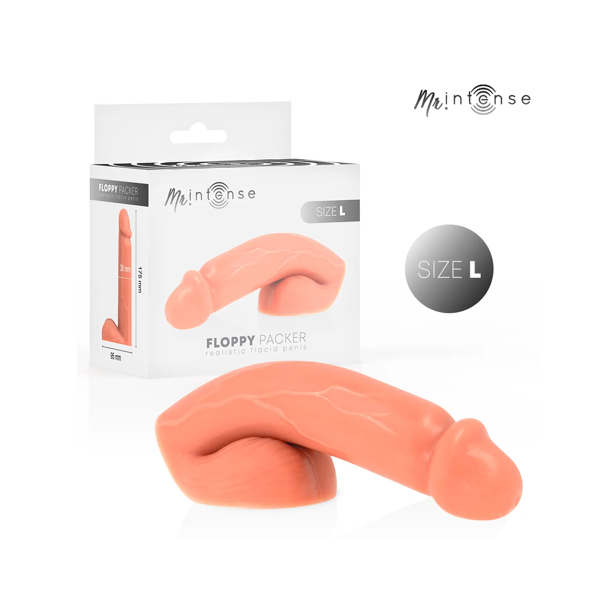 Mr Floppy Size L Realistic Packer von Mr. Intense Dildos