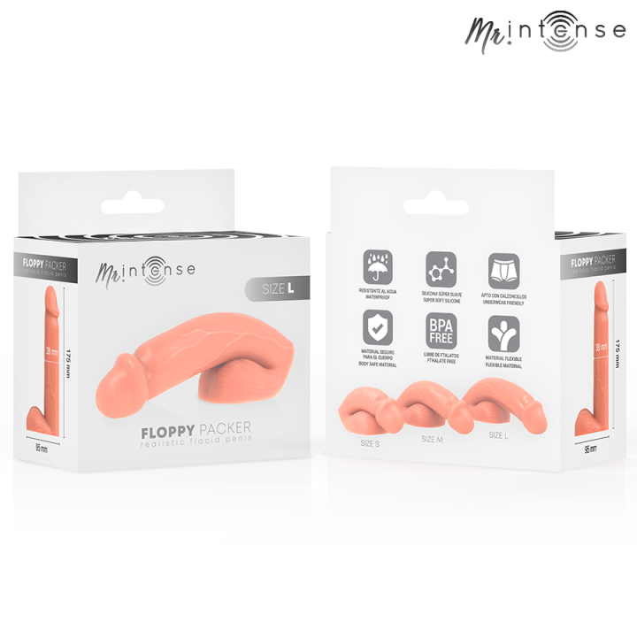 Mr Floppy Size L Realistic Packer von Mr. Intense Dildos