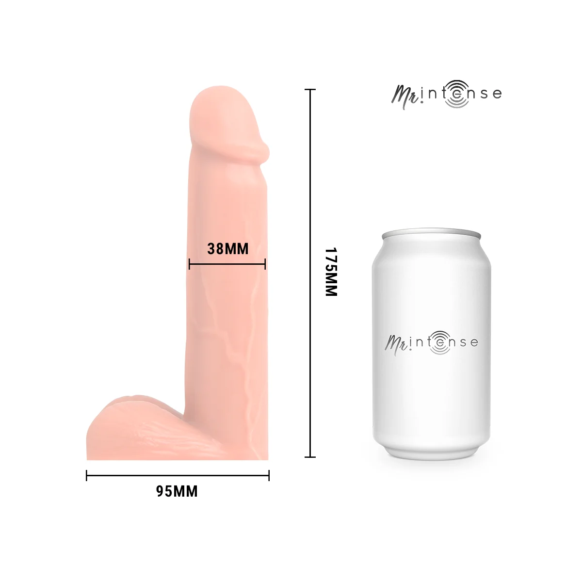 Mr Floppy Size L Realistic Packer von Mr. Intense Dildos