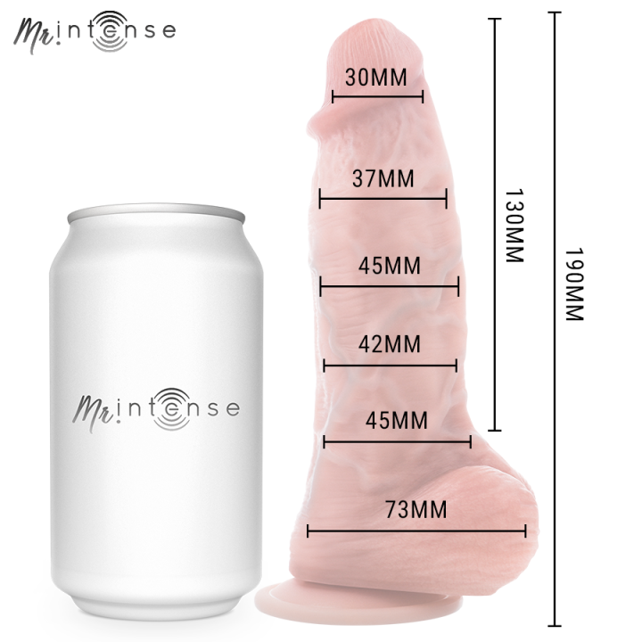 Mr Kleiner Spencer Silikondildo 19 cm -Ø- 4,5 cm von Mr. Intense Dildos
