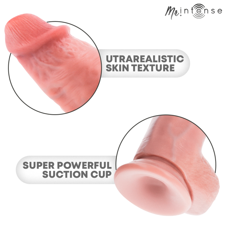 Mr mittlerer Spencer Silikondildo 23 cm -Ø- 5,7 cm von Mr. Intense Dildos