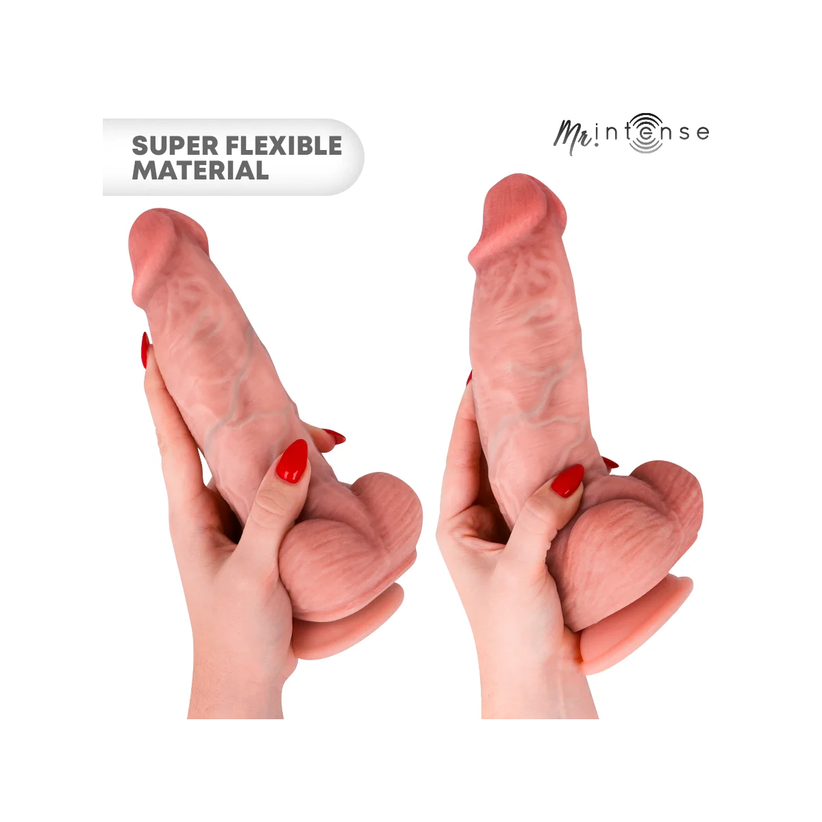 Big Penis Spencer Silikondildo 25,5 cm – Ø 6,2 cm von Mr. Intense Dildos