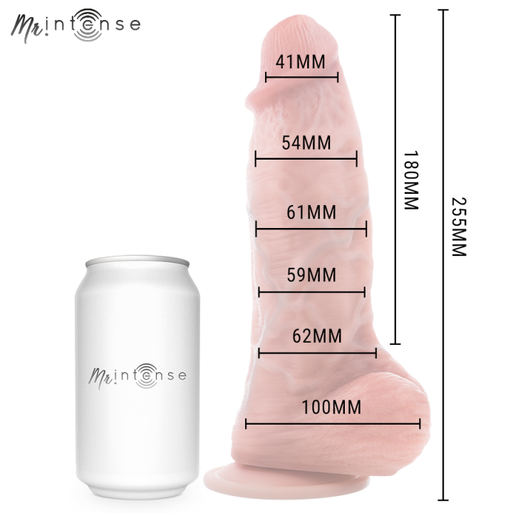 Big Penis Spencer Silikondildo 25,5 cm – Ø 6,2 cm von Mr. Intense Dildos